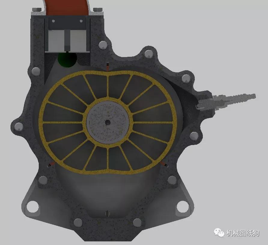 【發動機電機】二衝程轉子發動機模型圖紙 inventor設計 - 知乎