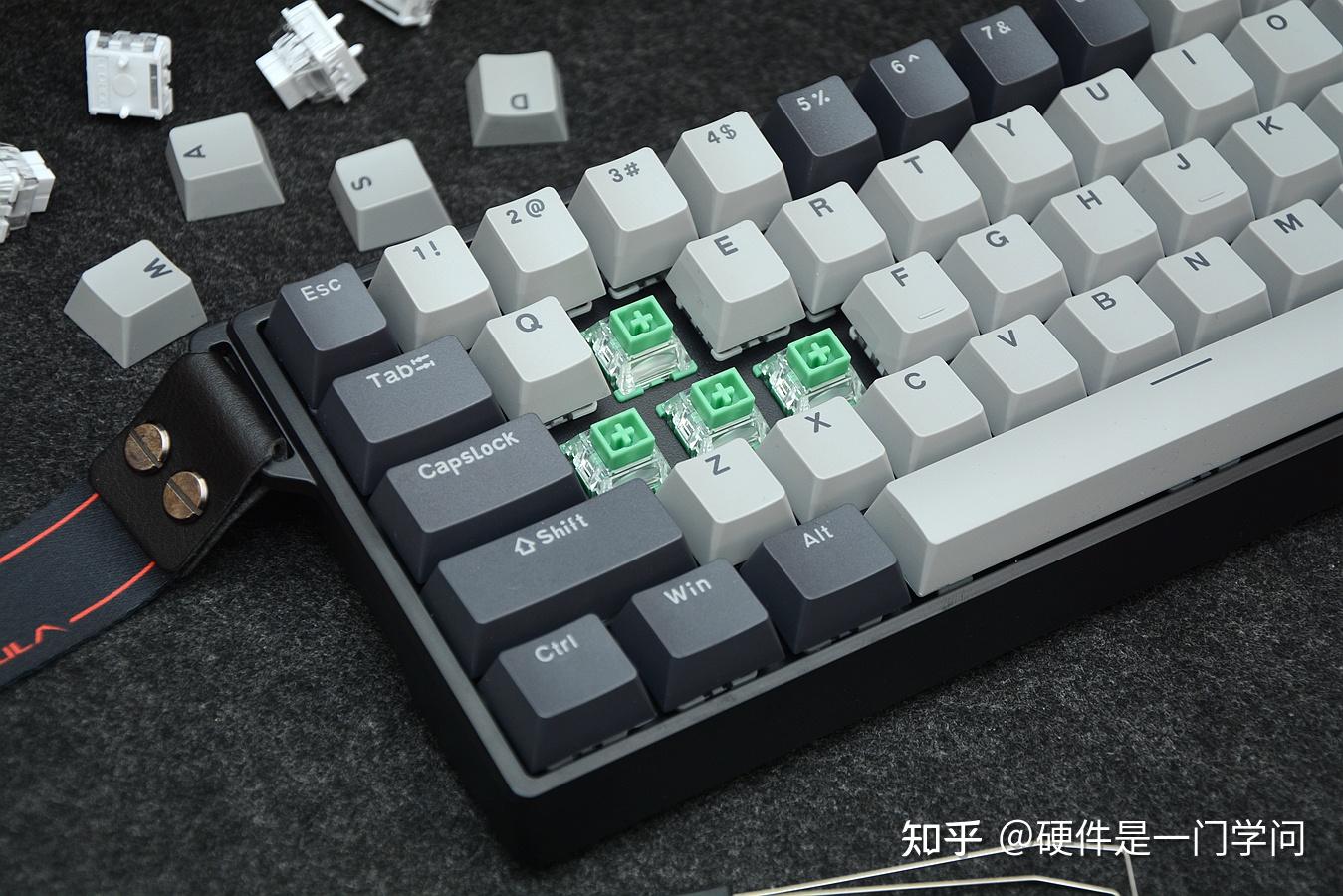 TTC KOM 白蛇万磁王軸 68個 MelGeek蛇年限定磁轴键盘MADE68 Ultra机械键盘配TTC白蛇万磁王轴