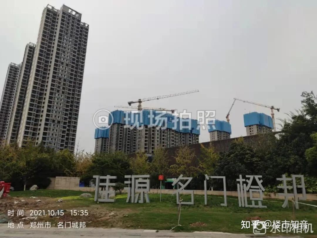 郑州名门项目实探:名门翠园:熙昕苑已经有业主入住了,但也有几栋楼没