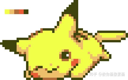 像素画基础规则新手快速入门教程 知乎