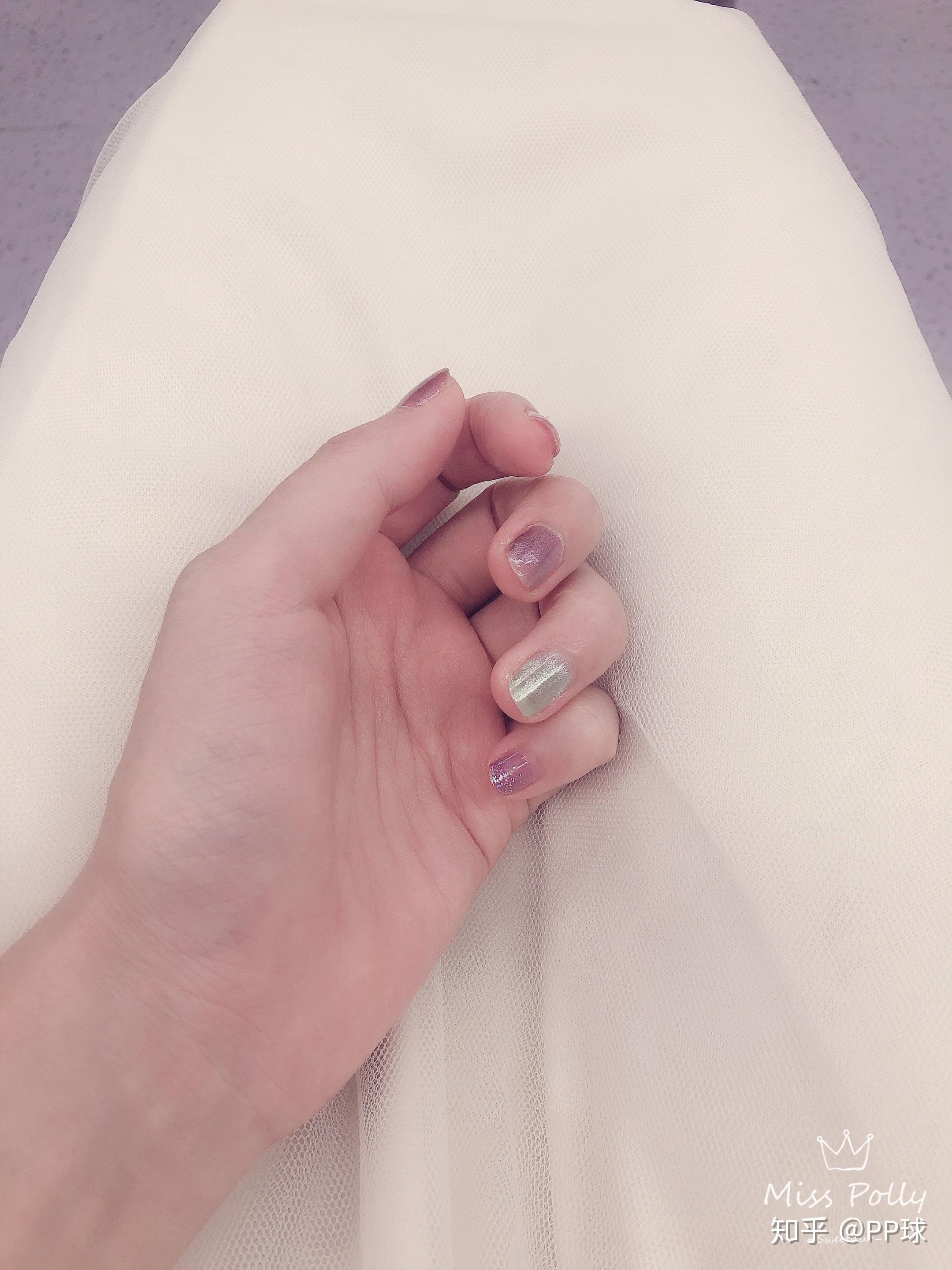 网红冰沙宽猫眼misscandy指甲油