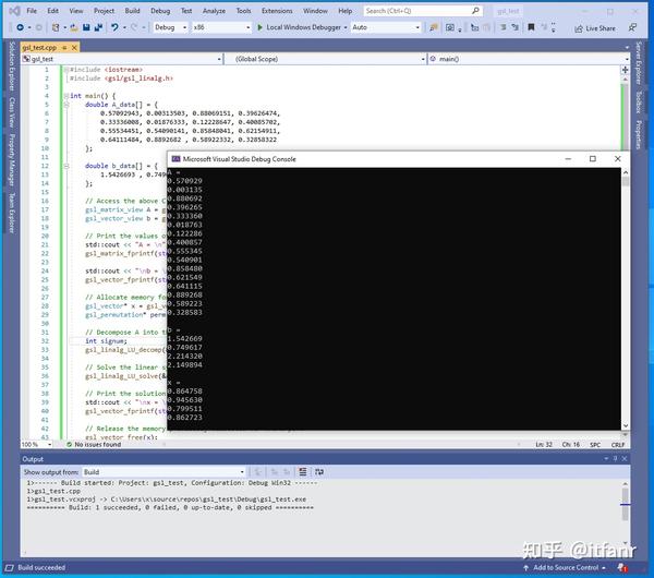 GSL 入门 - Windows、macOS 和 Linux 上的 GNU 科学库 - 知乎