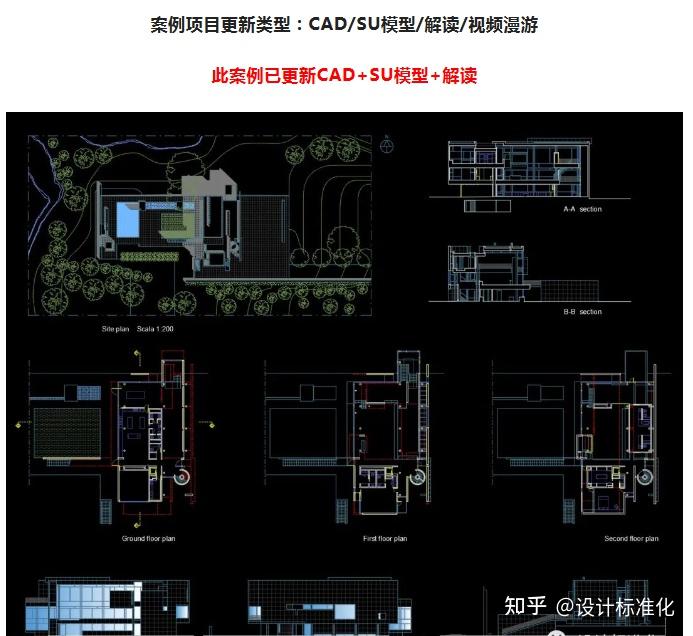 CAD+SU模型+解读 | Richard Meier 理查德·迈耶:拉乔夫斯基住宅 Rachofsky House - 知乎