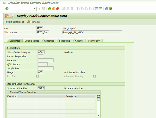 SAP QM初阶之事务代码CR05查询QM Work Center List 知乎
