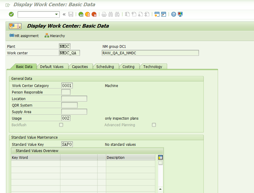 SAP QM初阶之事务代码CR05查询QM Work Center List 知乎