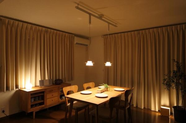 小的时候习惯了日光灯的照明,总觉得灯光是用来对抗黑夜的.