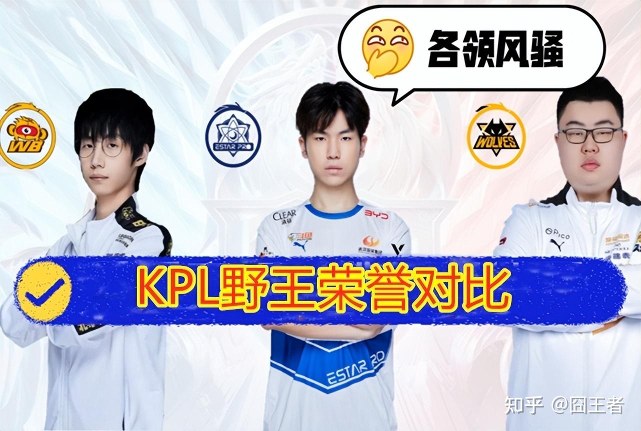 KPL四大野王荣誉对比:花海遥遥领先,暖阳和小胖不相上下!