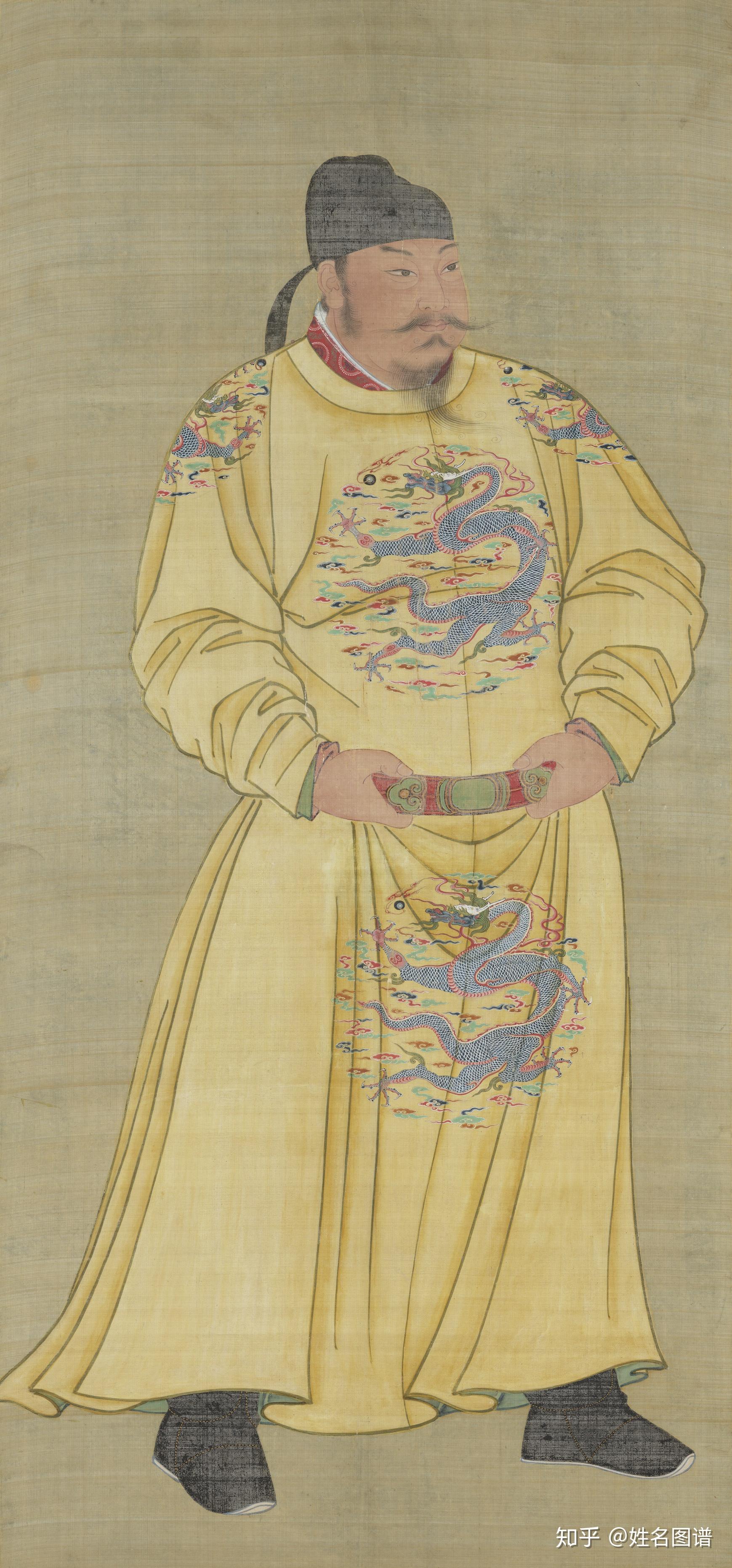 唐代皇帝画像图片