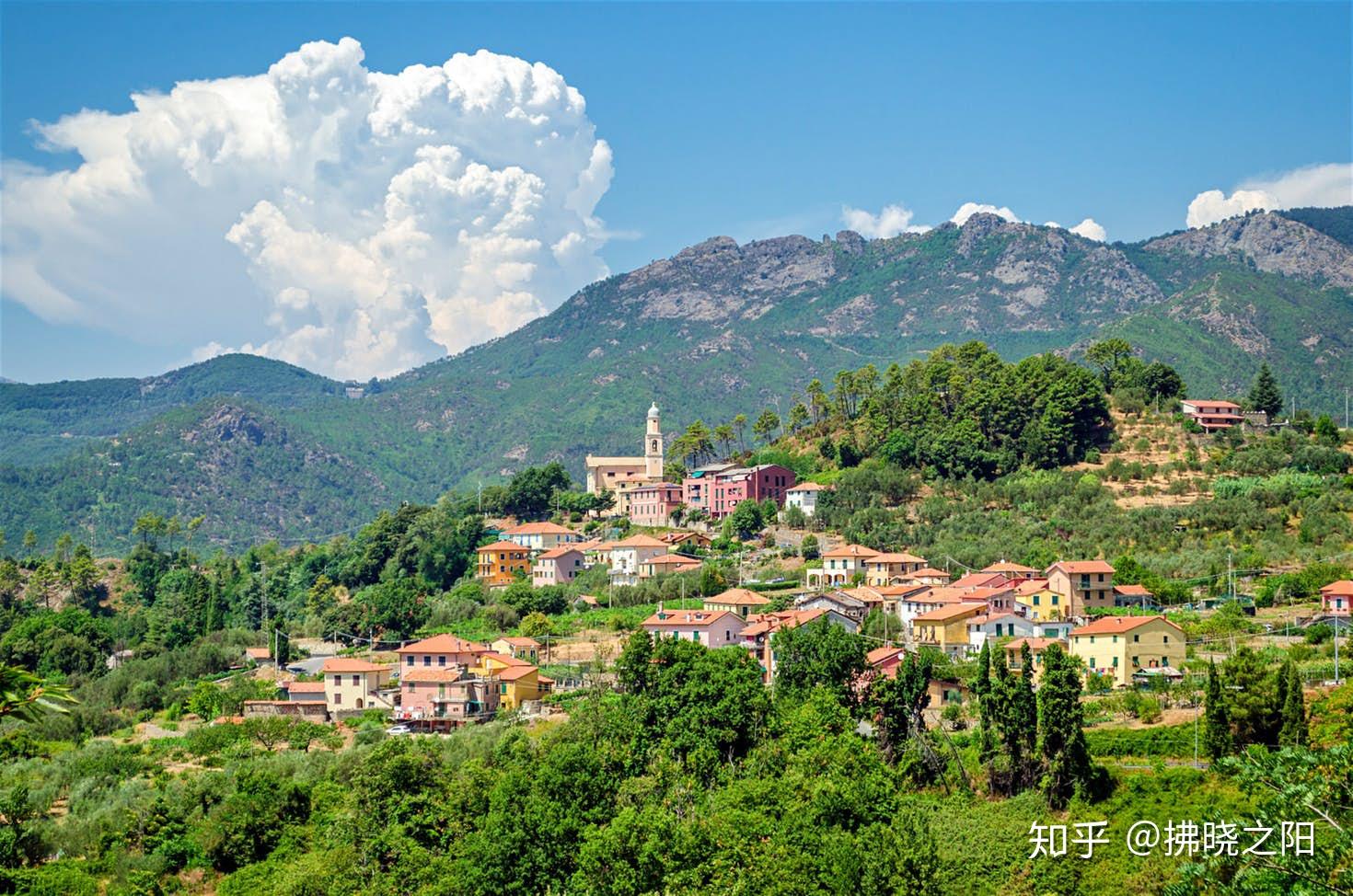 意大利美丽的村庄图片