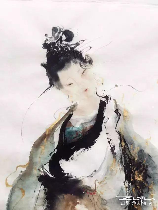 美女画师张渔的成名之路：她一出手，就让水墨中国风惊艳3亿人 - 知乎