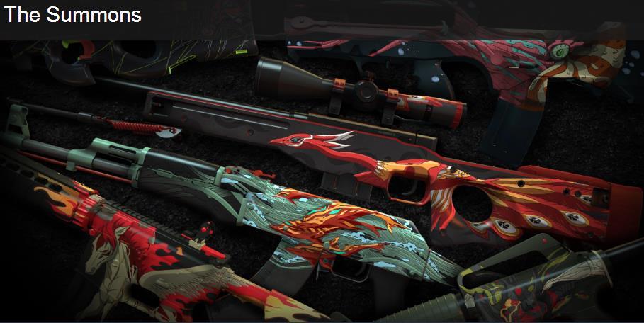 海天一色风起雨落艺益csgo皮肤深海复仇