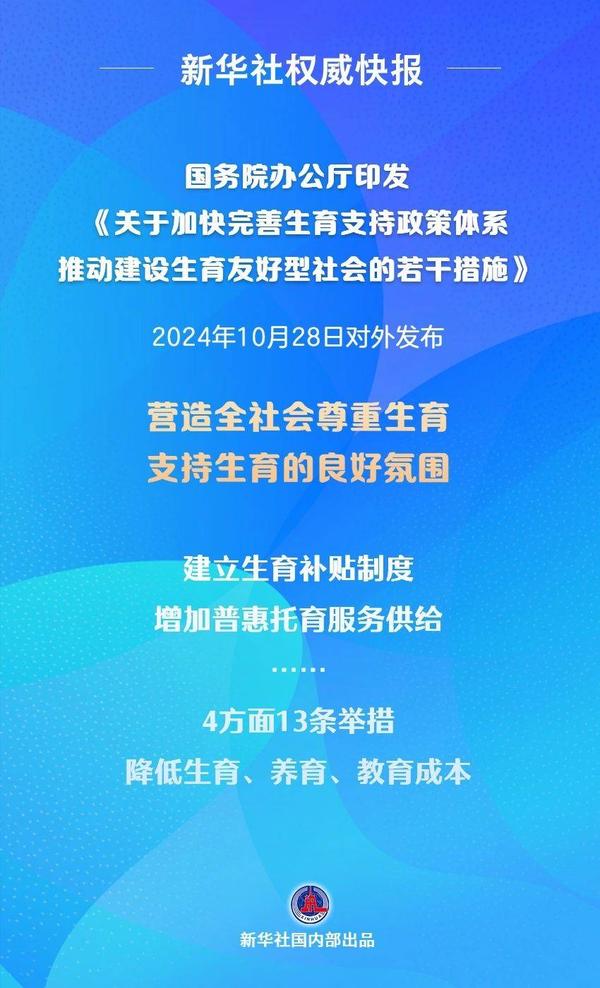 《关于加快完善生育支持政策体系推动建设生育友好型社会的若干措施》发布，有哪些措施？是否能有效促进生育？