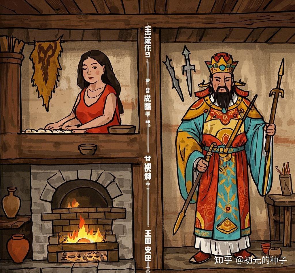 灶神那些事儿:从神秘起源到百姓家的 “烟火守护使” - 知乎