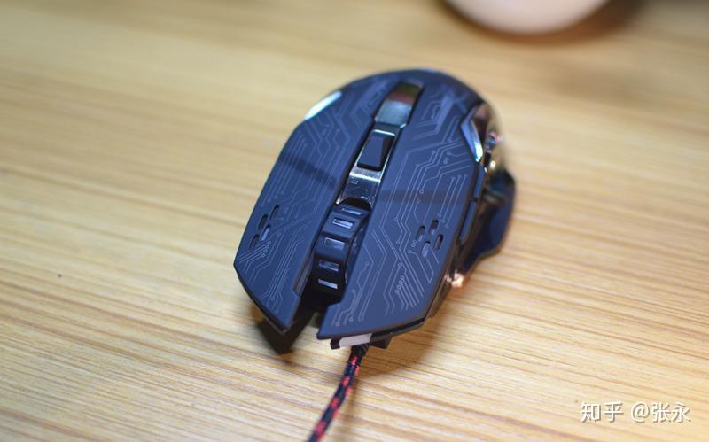 静音金属高精准英菲克pw2游戏鼠标体验