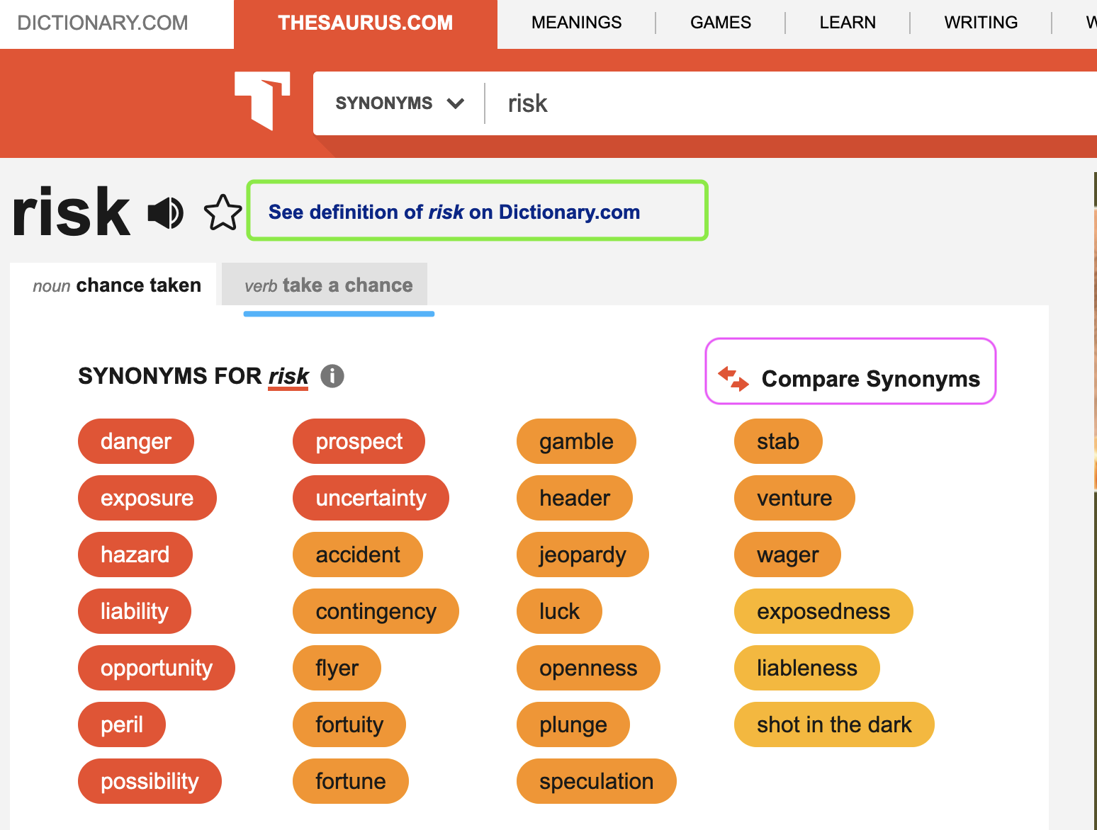 翻译员的利器 —— Thesaurus.com 同义词词典！ - 知乎