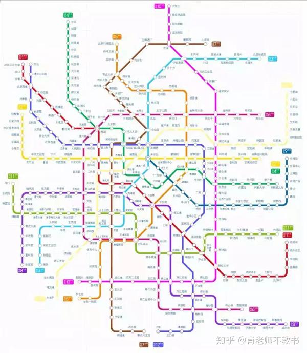 天津2030年地铁规划图图片