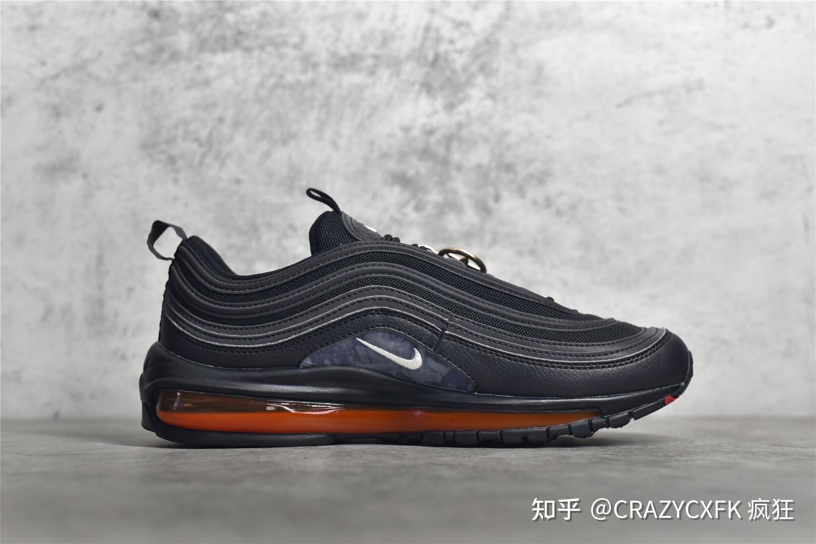 耐克联名 mschf x lil nas air max 97 jesus shoes 3m 黑圣水撒旦全