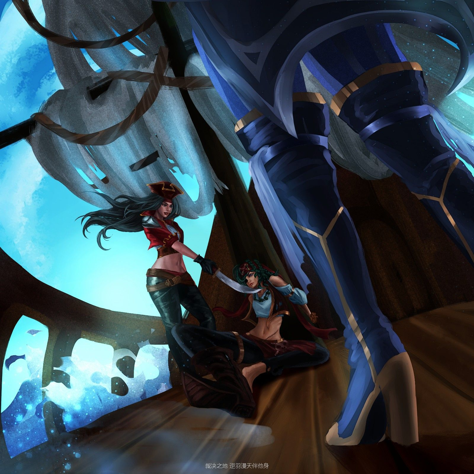 "赏金猎人"厄运小姐与"海洋之灾"普朗克的恩怨情仇