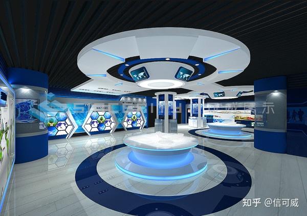 欣赏|15个高质量企业展厅设计案例合集 - 知乎