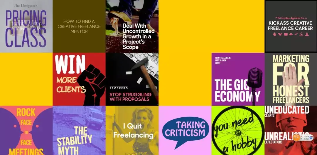 平面设计全部素材资料都在这了！自取