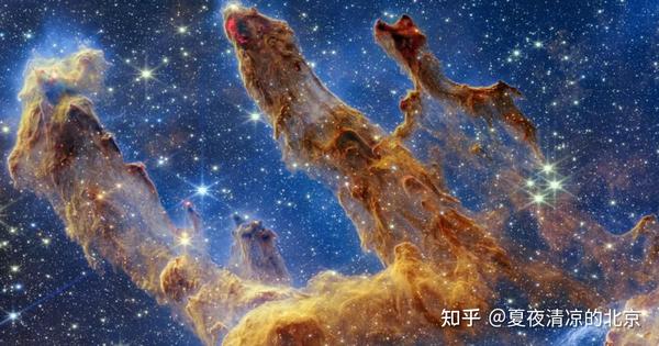 詹姆斯·韦伯拍摄的创世之柱让我们的小大脑眼花缭乱 - 知乎