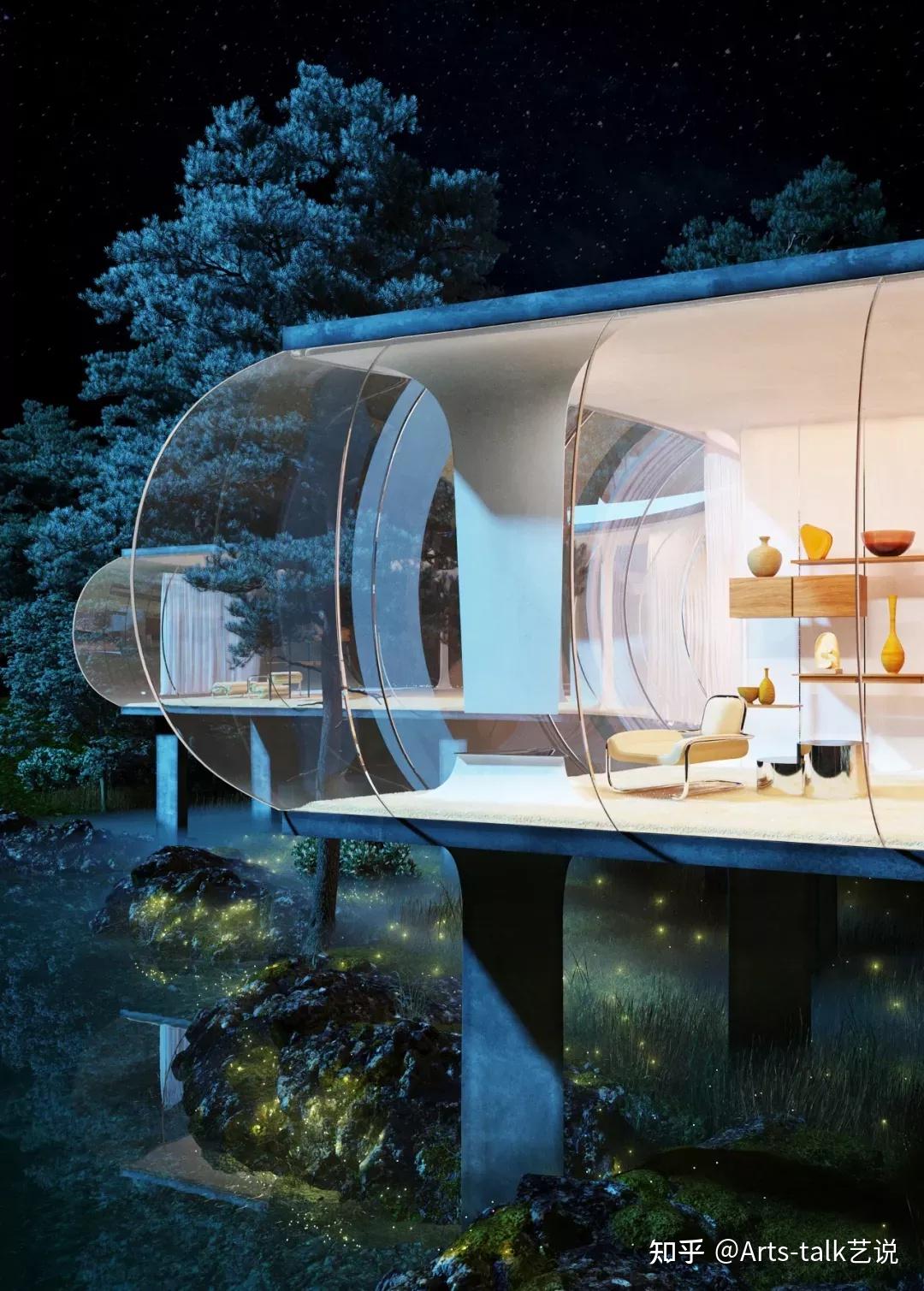 artslink零创伦艺女艺术家建筑的超现实梦幻别墅