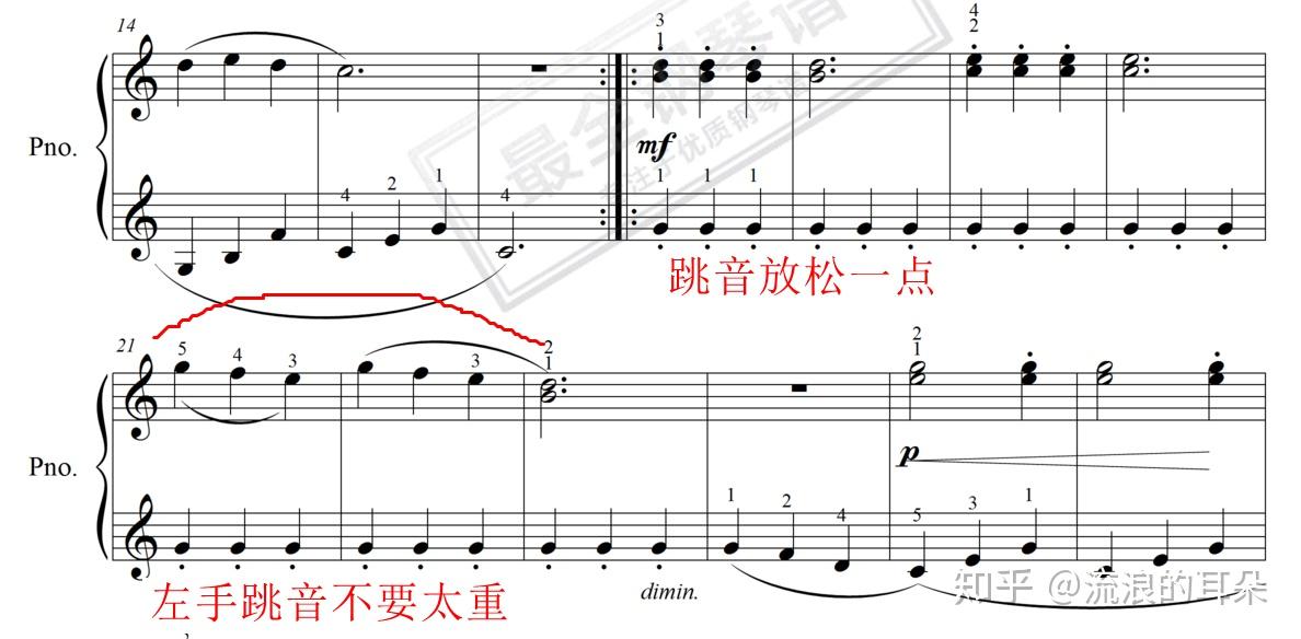 练琴手记钢基1小曲车尔尼