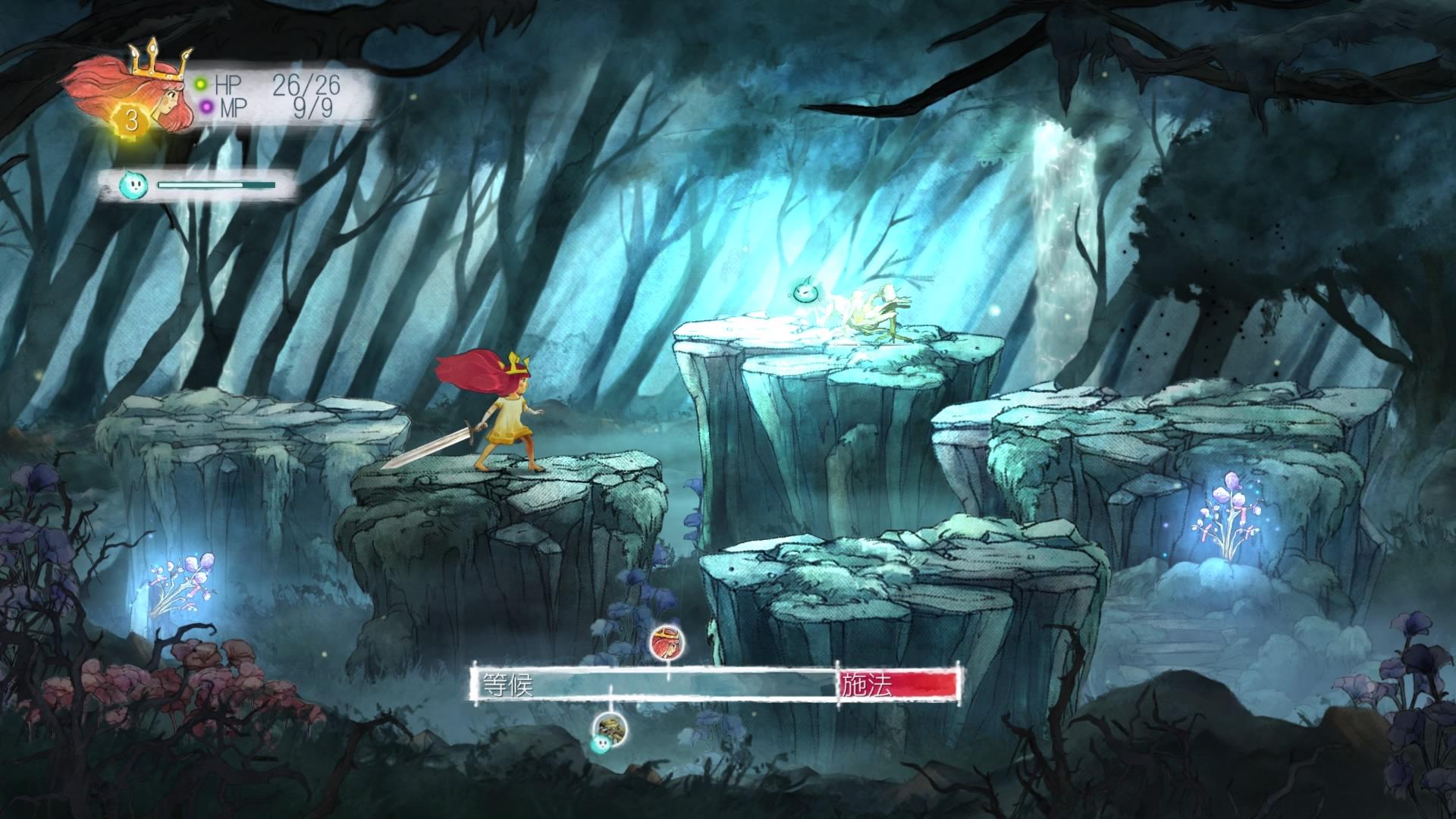 《光明之子》在战斗系统上采用了很传统的atb模式,但是又在atb基础上