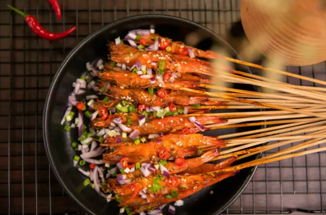 蒸烤箱年菜食谱酥脆椒盐烤虾