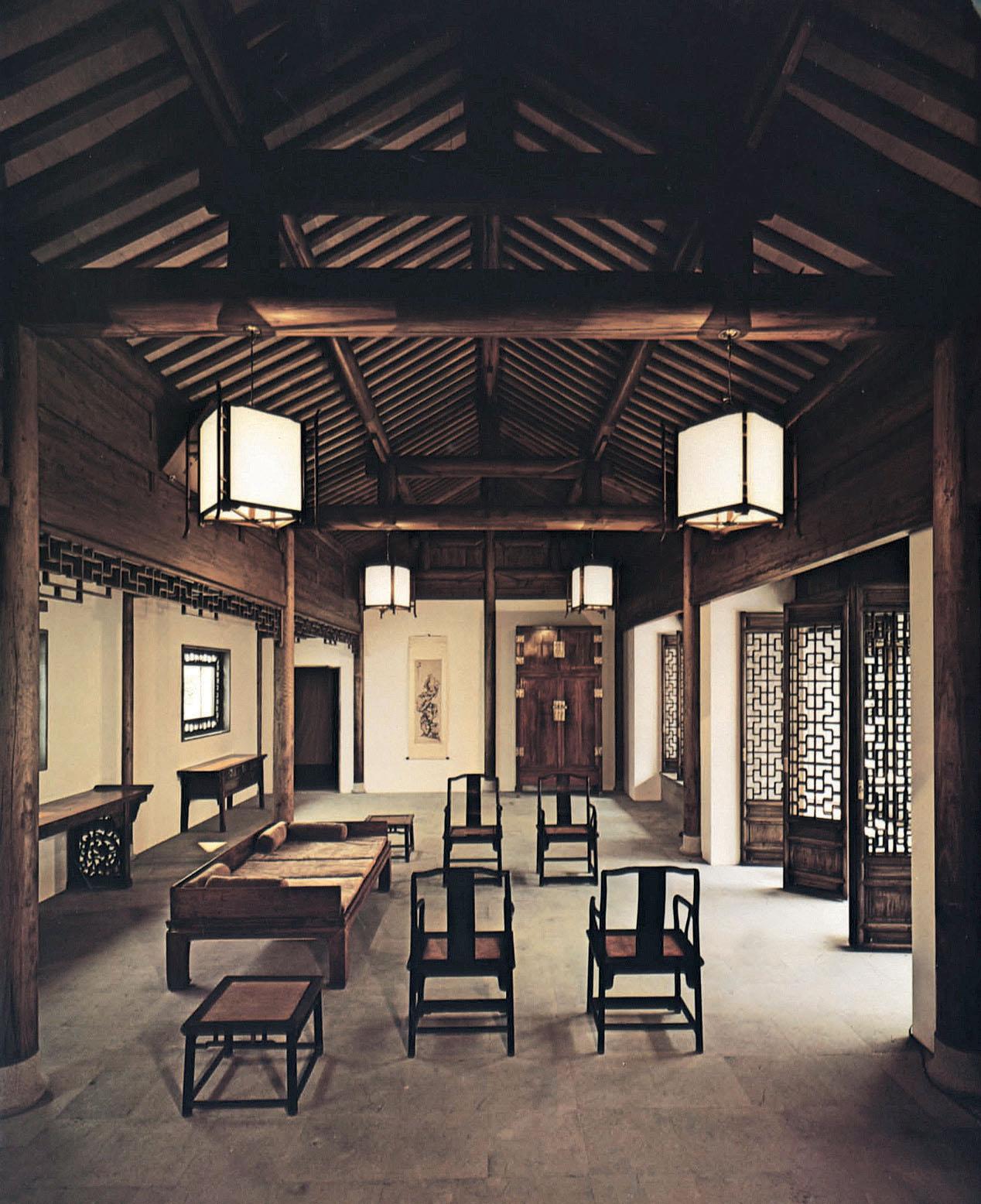 明轩,大都会艺术博物馆以苏州网师园内的殿春簃为蓝本,专门移植建造