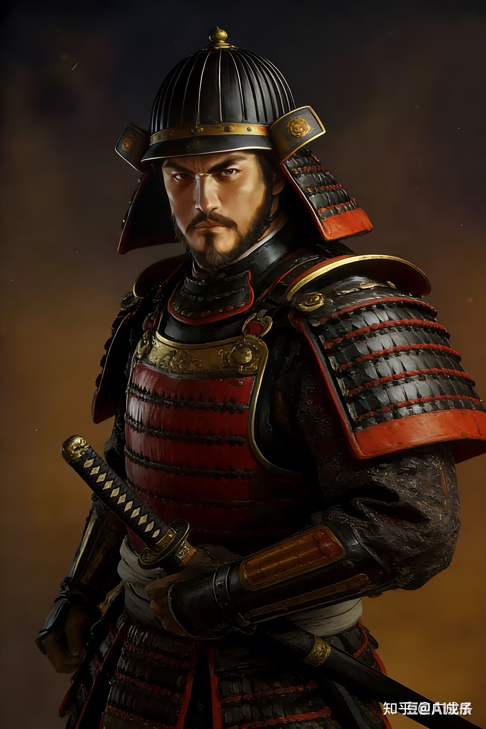 AI自制光荣风格的信长之野望武将立绘(第1辑) - 知乎
