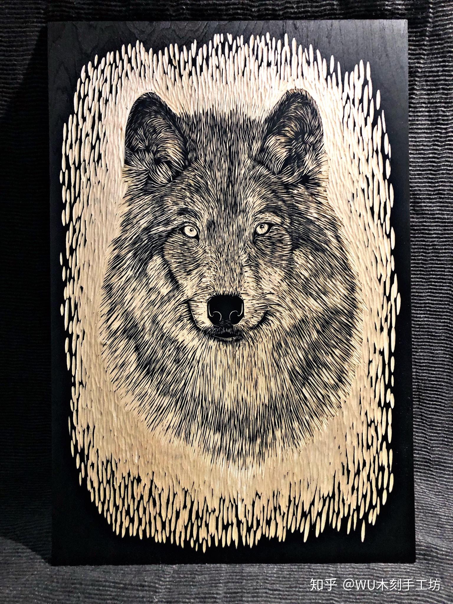 发点小作品吧 希望有人喜欢1 人赞同了该文章手工艺者wu木刻手工坊