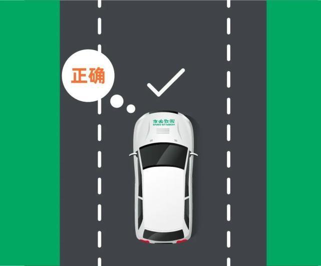 错误示范:直线行驶偏航part 2需注意的是库内调整,方向盘只需要小幅