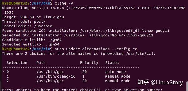  Ubuntu Linux Clang 