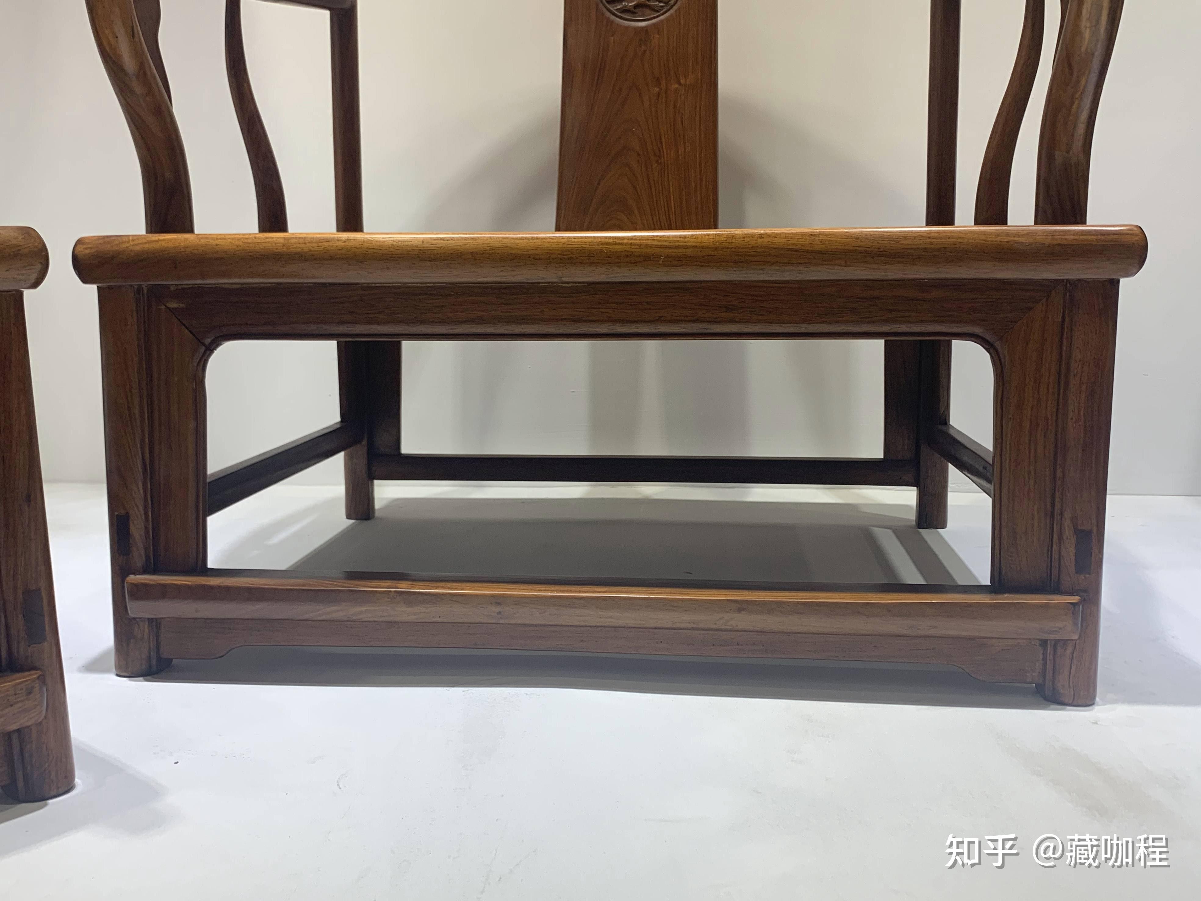 参禅打坐实用器,黄花梨矮南官帽椅23万成交 - 知乎