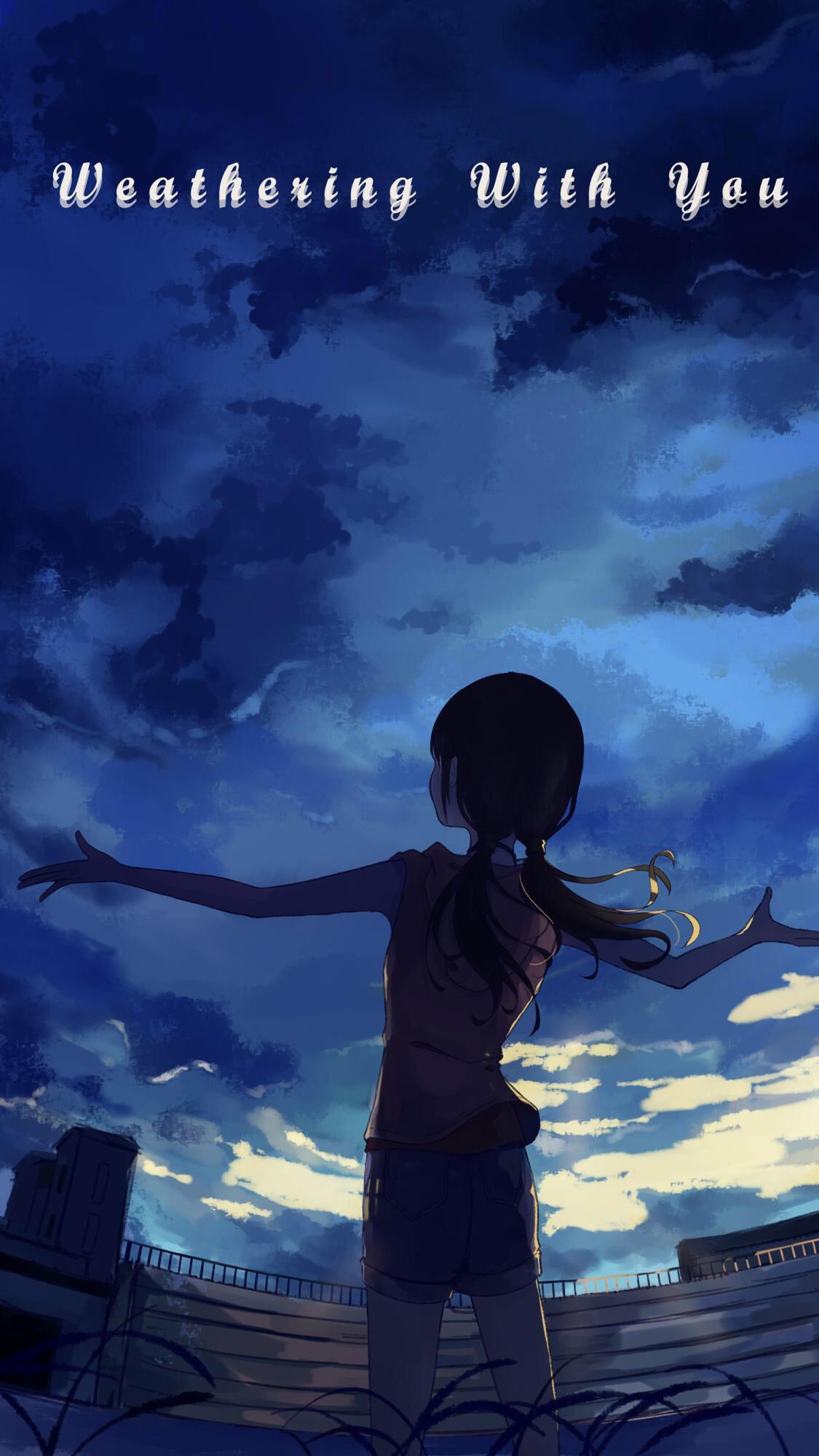 有没有天气之子的壁纸? - 知乎