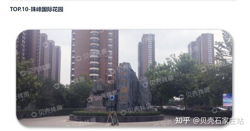 石家庄有贝壳丨石家庄最热人气小区TOP10 - 知乎