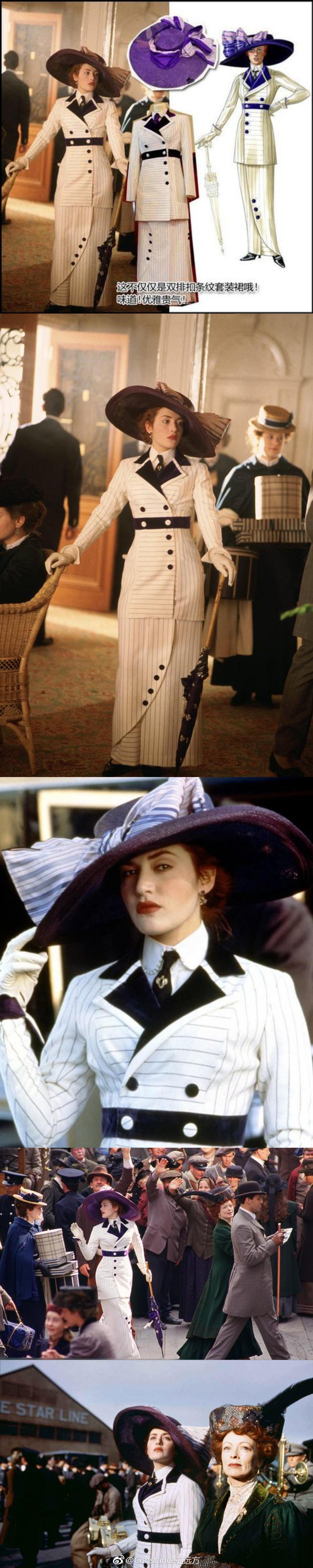 电影泰坦尼克号titanic服饰细节分析