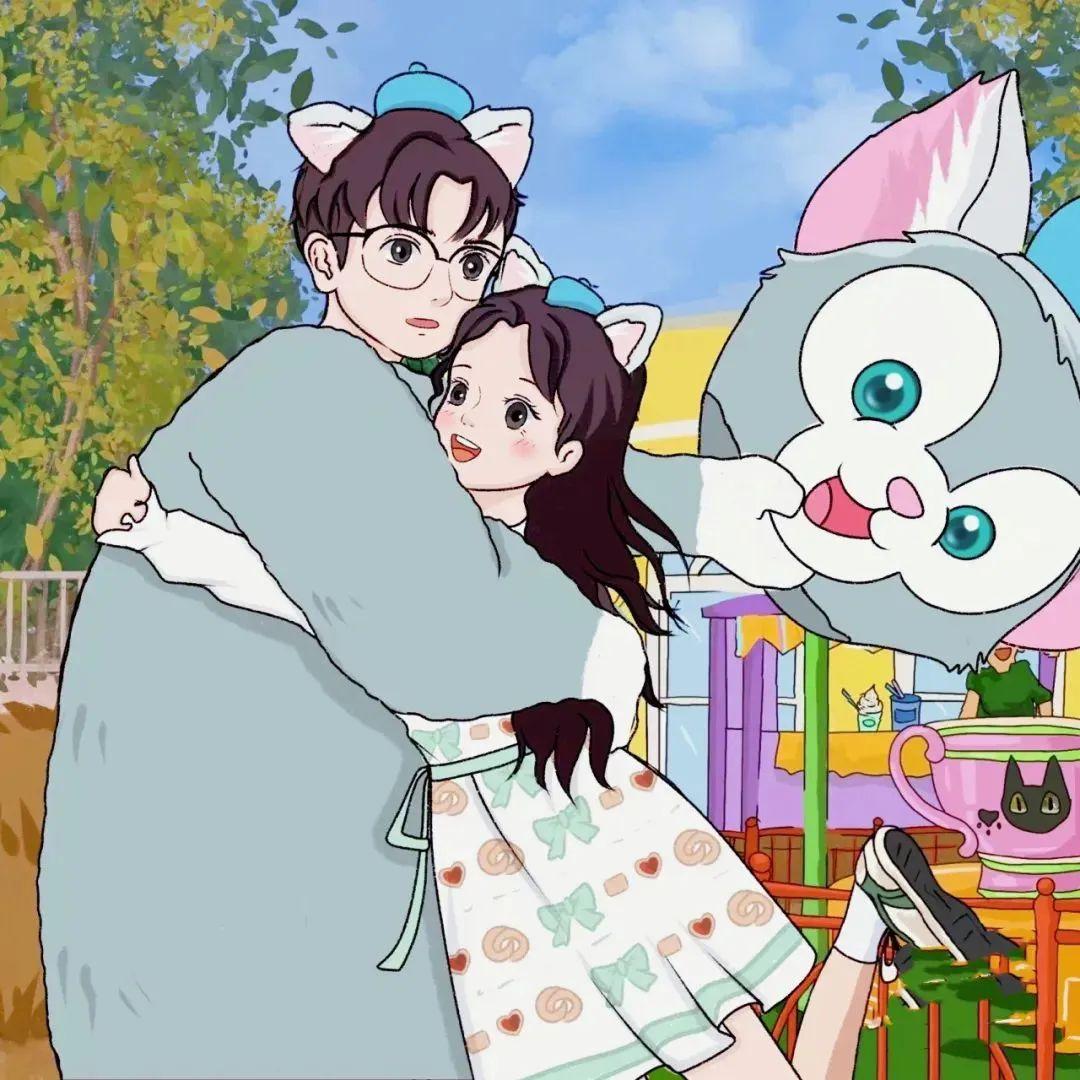 情头|宫崎骏风格情侣头像 - 知乎