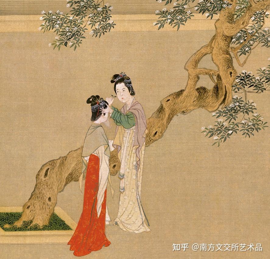 把古画放大看——古代的宫廷生活有多悠闲自在! - 知乎