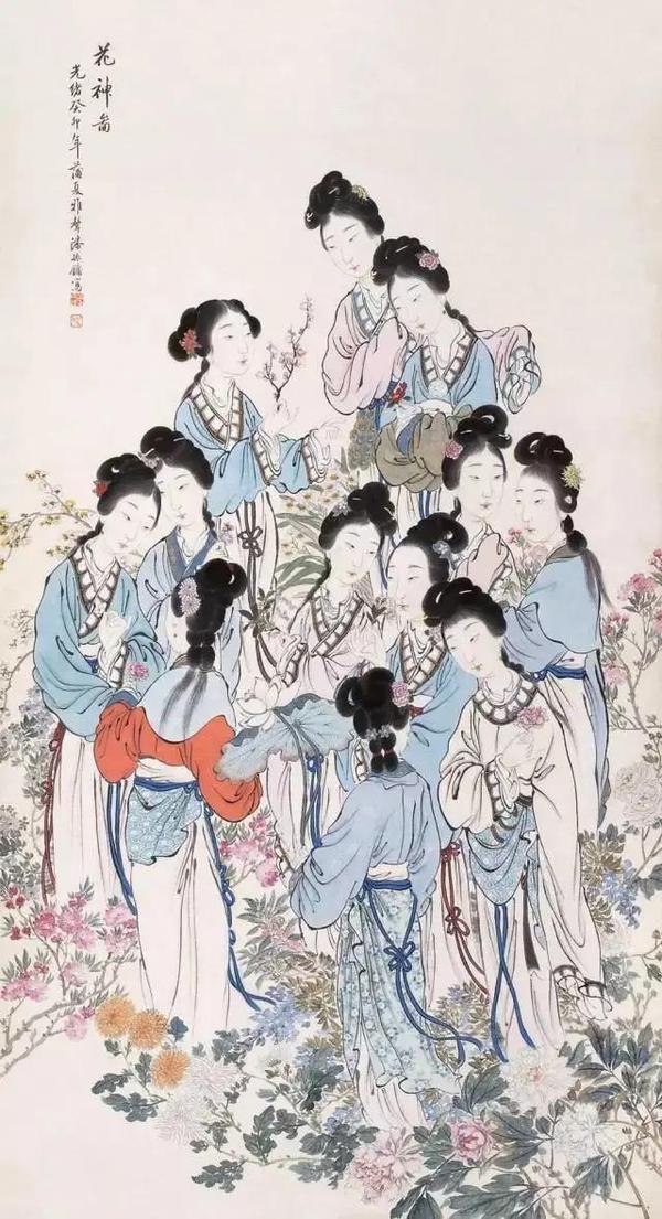 花朝节里赏花神 你知道12个月里的守护花神都是谁吗 知乎