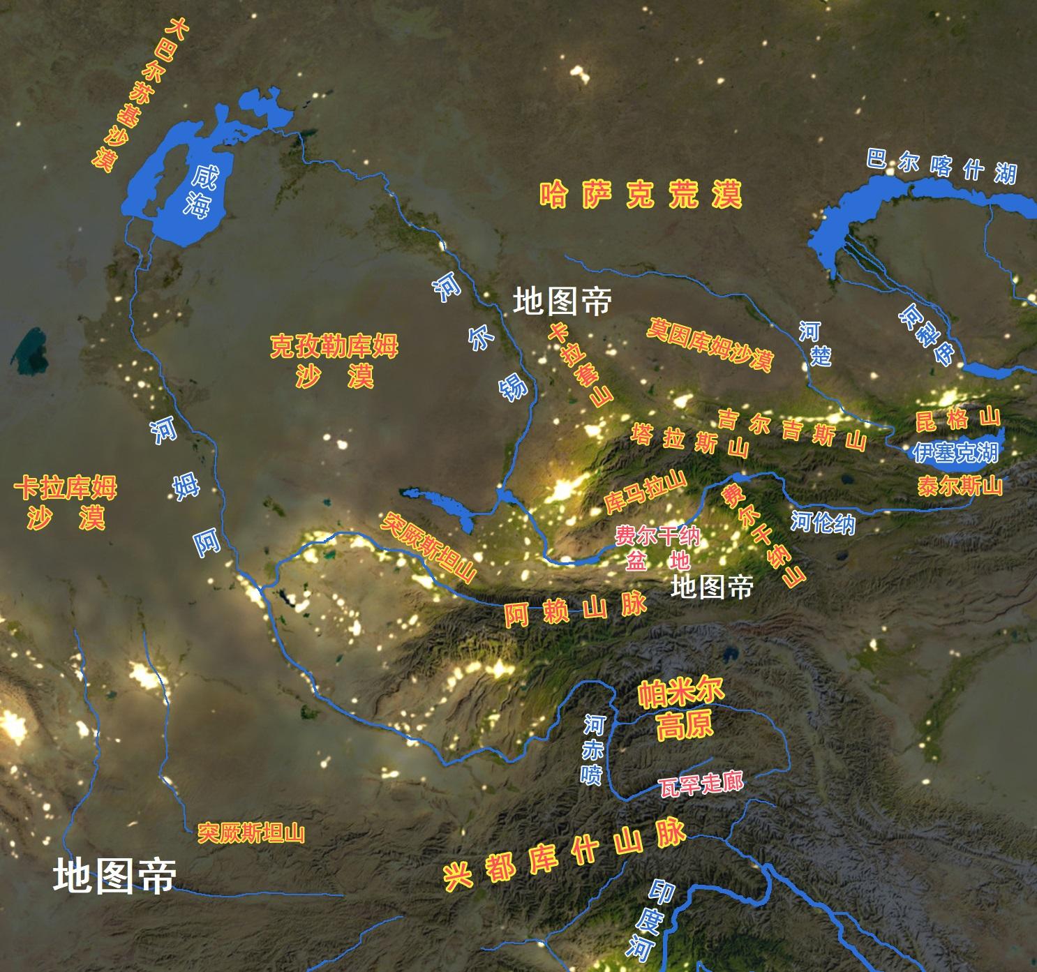 亚洲四大平原是哪些?