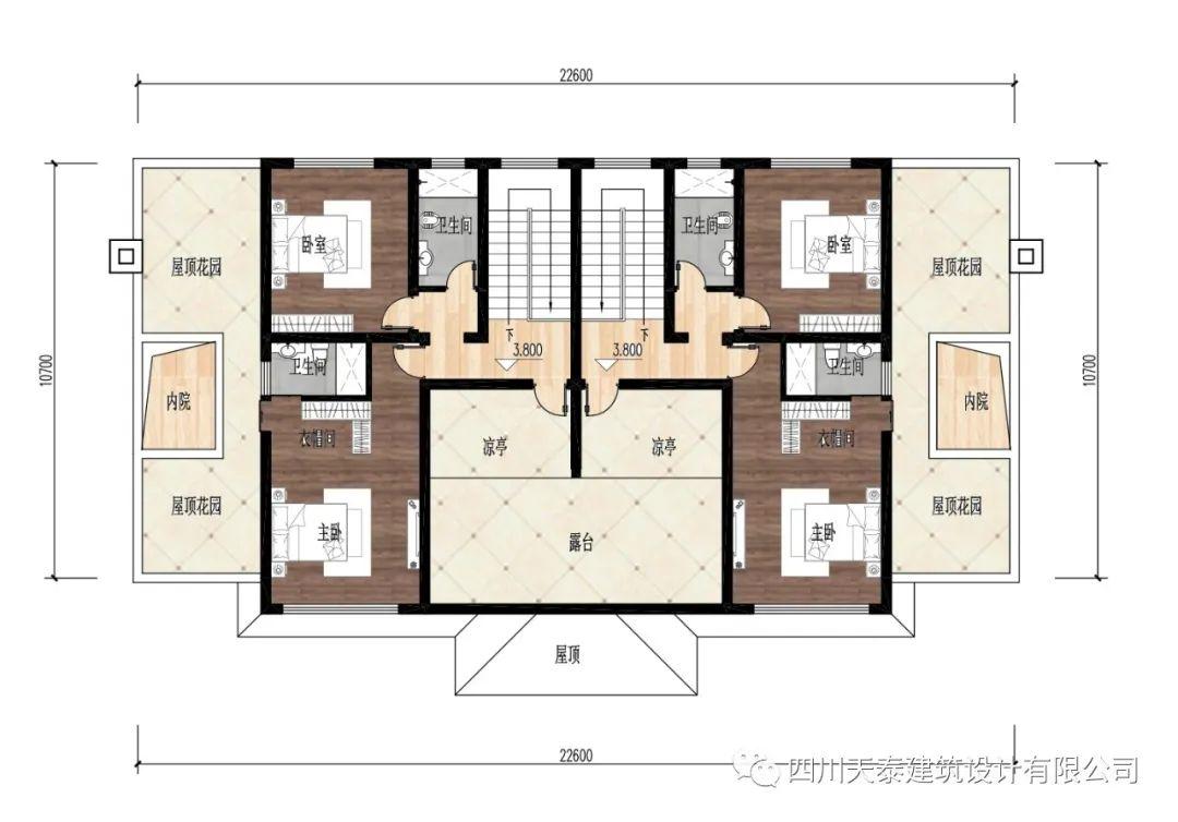 眉山东坡兄弟双排别墅设计图纸,兄弟合建乡村别墅,联排别墅设计 - 知乎