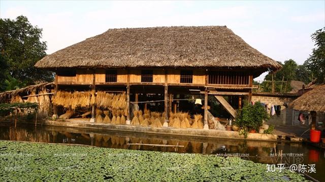 越南有趣旅游景点越南河江市的草屋村