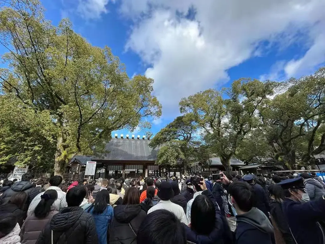 直击日本2022新年参拜现场