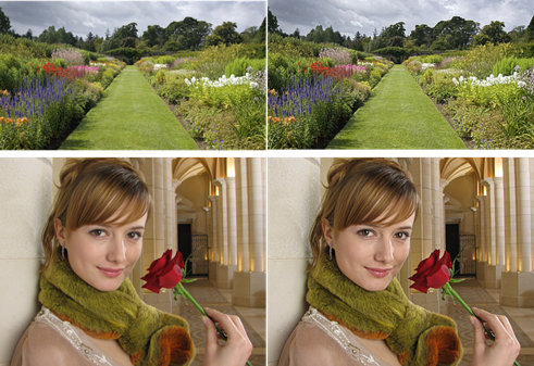 图像显示前,应利用创新的高保真技术进行视觉立体感及清晰度增强