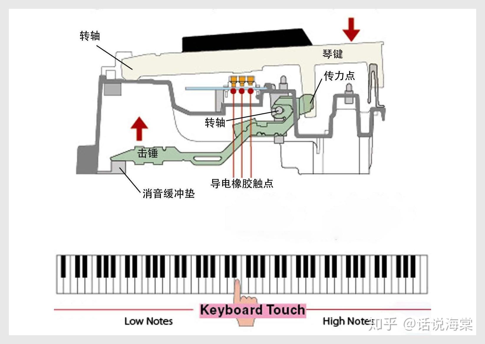 钢琴的发声原理图图片