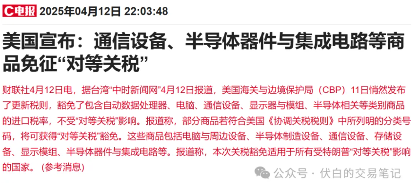 豁免来了！美宣布特定产品关税豁免（附清单） - 知乎