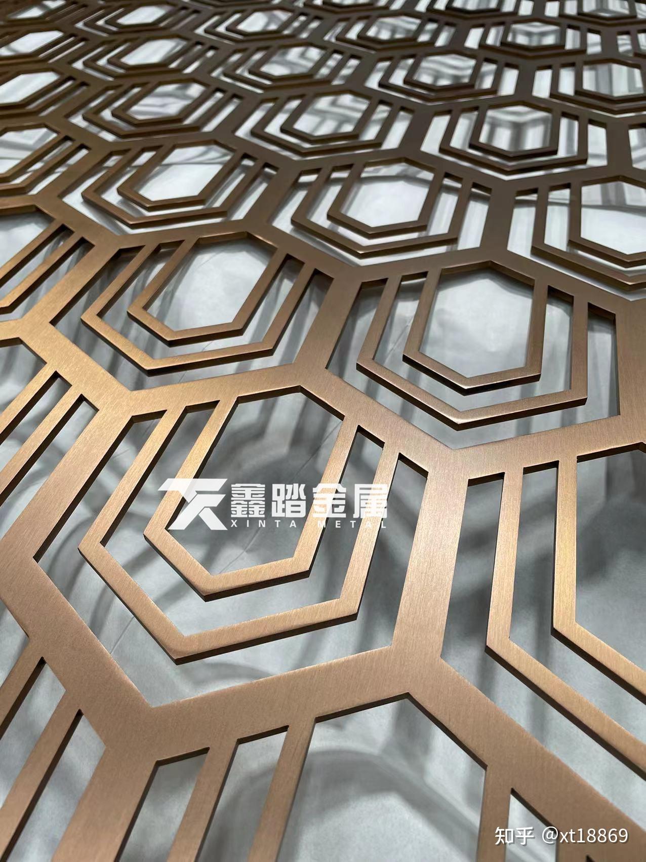 不锈钢板激光镂空屏风