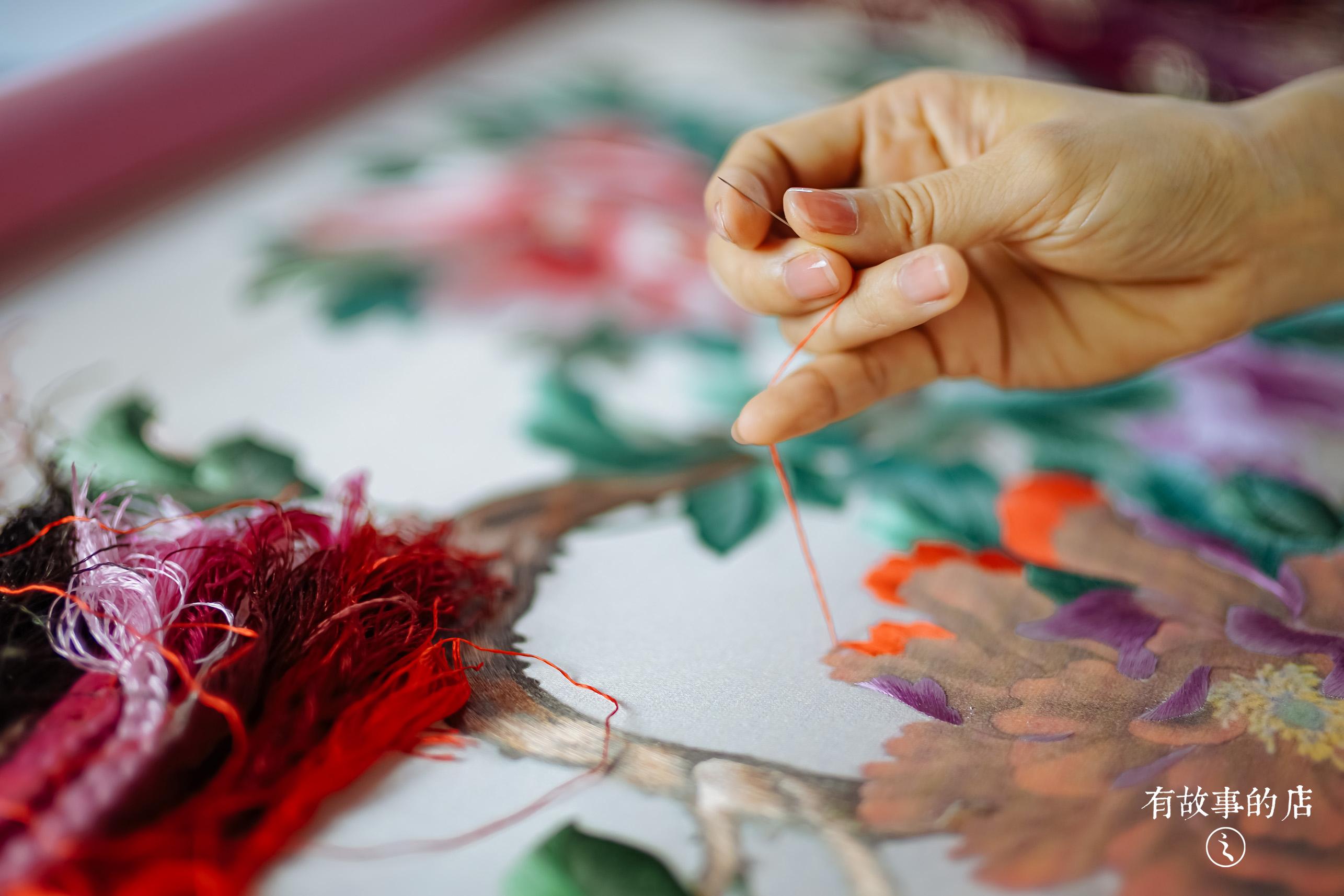 享受针尖舞蹈的现代绣娘有故事的店